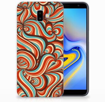 B2Ctelecom Samsung Galaxy J6 Plus (2018) TPU Hoesje Design Retro