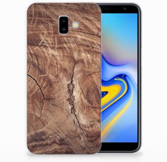 B2Ctelecom Samsung Galaxy J6 Plus (2018) TPU Hoesje Design Tree Trunk