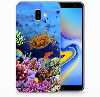 B2Ctelecom Samsung Galaxy J6 Plus (2018) TPU Hoesje Design Vissen