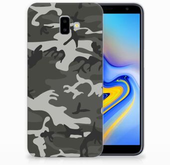 B2Ctelecom Samsung Galaxy J6 Plus (2018) TPU-siliconen Hoesje Army Light