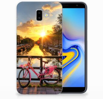 B2Ctelecom Samsung Galaxy J6 Plus (2018) Uniek TPU Hoesje Amsterdamse Grachten