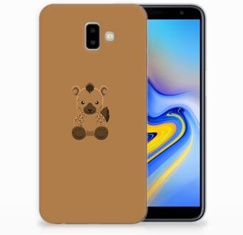 B2Ctelecom Samsung Galaxy J6 Plus (2018) Uniek TPU Hoesje Baby Hyena