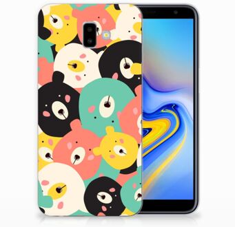 B2Ctelecom Samsung Galaxy J6 Plus (2018) Uniek TPU Hoesje Bears