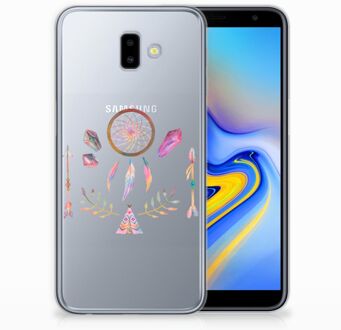 B2Ctelecom Samsung Galaxy J6 Plus (2018) Uniek TPU Hoesje Boho Dreamcatcher