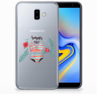 B2Ctelecom Samsung Galaxy J6 Plus (2018) Uniek TPU Hoesje Boho Summer