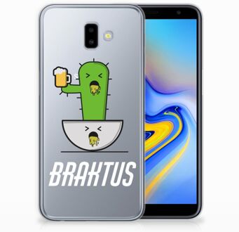 B2Ctelecom Samsung Galaxy J6 Plus (2018) Uniek TPU Hoesje Braktus