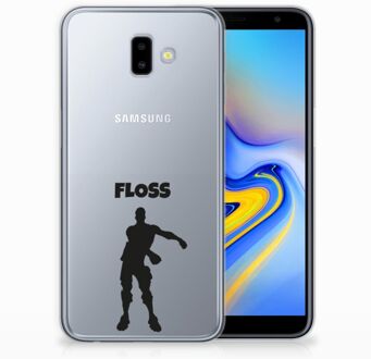 B2Ctelecom Samsung Galaxy J6 Plus (2018) Uniek TPU Hoesje Floss