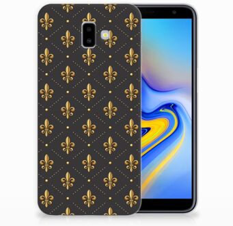 B2Ctelecom Samsung Galaxy J6 Plus (2018) Uniek TPU Hoesje Franse Lelie