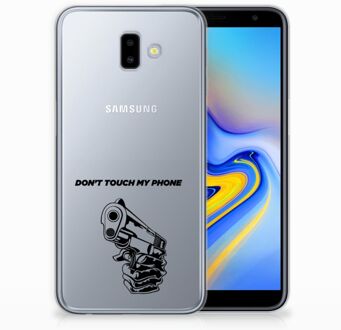 B2Ctelecom Samsung Galaxy J6 Plus (2018) Uniek TPU Hoesje Gun DTMP