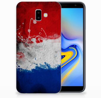 B2Ctelecom Samsung Galaxy J6 Plus (2018) Uniek TPU Hoesje Nederlandse Vlag