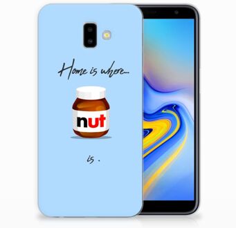 B2Ctelecom Samsung Galaxy J6 Plus (2018) Uniek TPU Hoesje Nut Home