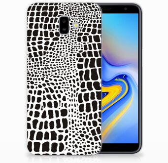 B2Ctelecom Samsung Galaxy J6 Plus (2018) Uniek TPU Hoesje Slangenprint