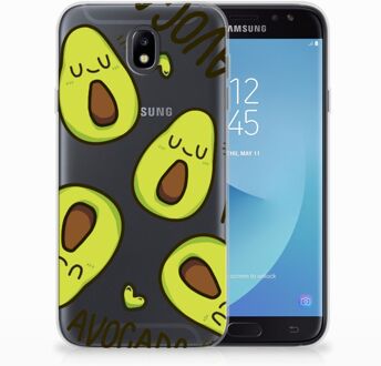 B2Ctelecom Samsung Galaxy J7 2017 | J7 Pro TPU siliconen Hoesje Avocado Singing