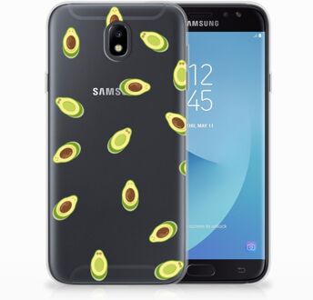 B2Ctelecom Samsung Galaxy J7 2017 | J7 Pro TPU siliconen Hoesje Avocado