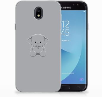 B2Ctelecom Samsung Galaxy J7 2017 | J7 Pro TPU siliconen Hoesje Baby Olifant