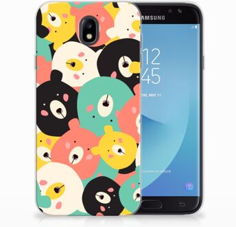 B2Ctelecom Samsung Galaxy J7 2017 | J7 Pro TPU siliconen Hoesje Bears