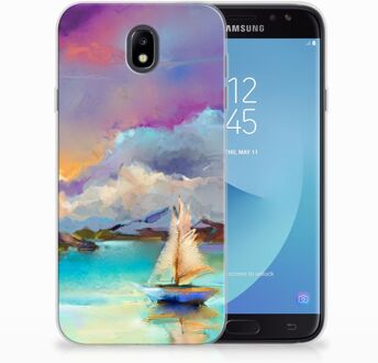 B2Ctelecom Samsung Galaxy J7 2017 | J7 Pro TPU siliconen Hoesje Boat