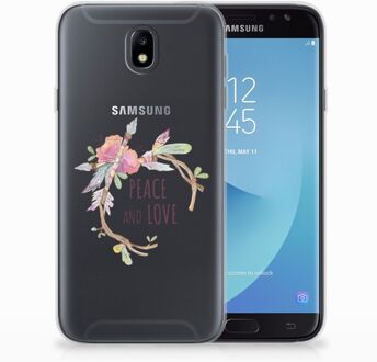 B2Ctelecom Samsung Galaxy J7 2017 | J7 Pro TPU siliconen Hoesje Boho Text