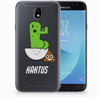 B2Ctelecom Samsung Galaxy J7 2017 | J7 Pro TPU siliconen Hoesje Cactus Poo