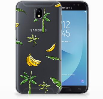 B2Ctelecom Samsung Galaxy J7 2017 | J7 Pro TPU siliconen Hoesje Design Banana Tree