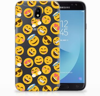 B2Ctelecom Samsung Galaxy J7 2017 | J7 Pro TPU siliconen Hoesje Design Emoji