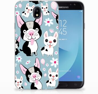 B2Ctelecom Samsung Galaxy J7 2017 | J7 Pro TPU siliconen Hoesje Design Hondjes