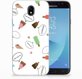 B2Ctelecom Samsung Galaxy J7 2017 | J7 Pro TPU siliconen Hoesje Design IJsjes