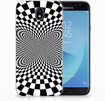 B2Ctelecom Samsung Galaxy J7 2017 | J7 Pro TPU siliconen Hoesje Design Illusie