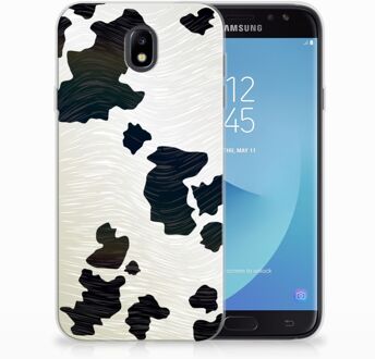 B2Ctelecom Samsung Galaxy J7 2017 | J7 Pro TPU siliconen Hoesje Design Koeienvlekken