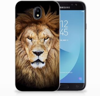 B2Ctelecom Samsung Galaxy J7 2017 | J7 Pro TPU siliconen Hoesje Design Leeuw