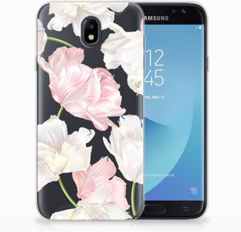 B2Ctelecom Samsung Galaxy J7 2017 | J7 Pro TPU siliconen Hoesje Design Lovely Flowers