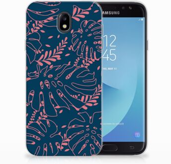 B2Ctelecom Samsung Galaxy J7 2017 | J7 Pro TPU siliconen Hoesje Design Palm Leaves