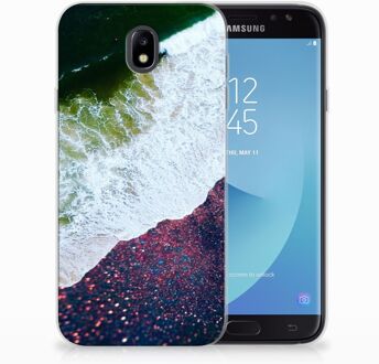 B2Ctelecom Samsung Galaxy J7 2017 | J7 Pro TPU siliconen Hoesje Design Sea in Space