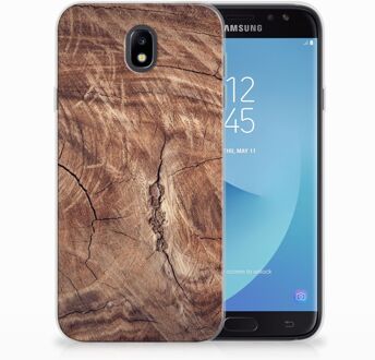 B2Ctelecom Samsung Galaxy J7 2017 | J7 Pro TPU siliconen Hoesje Design Tree Trunk