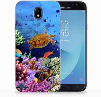 B2Ctelecom Samsung Galaxy J7 2017 | J7 Pro TPU siliconen Hoesje Design Vissen