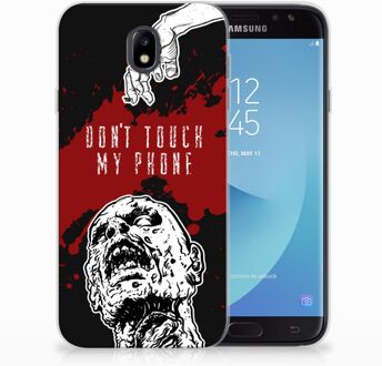 B2Ctelecom Samsung Galaxy J7 2017 | J7 Pro TPU siliconen Hoesje Design Zombie Blood