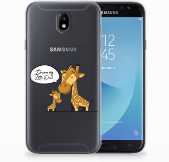 B2Ctelecom Samsung Galaxy J7 2017 | J7 Pro TPU siliconen Hoesje Giraffe