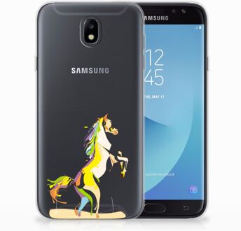 B2Ctelecom Samsung Galaxy J7 2017 | J7 Pro TPU siliconen Hoesje Horse Color