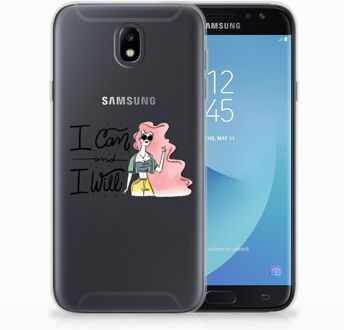 B2Ctelecom Samsung Galaxy J7 2017 | J7 Pro TPU siliconen Hoesje i Can