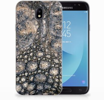 B2Ctelecom Samsung Galaxy J7 2017 | J7 Pro TPU siliconen Hoesje Krokodillenprint