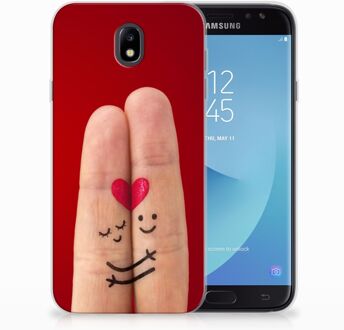 B2Ctelecom Samsung Galaxy J7 2017 | J7 Pro TPU siliconen Hoesje Liefde