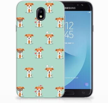 B2Ctelecom Samsung Galaxy J7 2017 | J7 Pro TPU siliconen Hoesje Pups