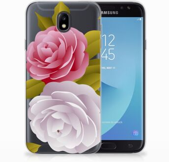 B2Ctelecom Samsung Galaxy J7 2017 | J7 Pro TPU siliconen Hoesje Roses