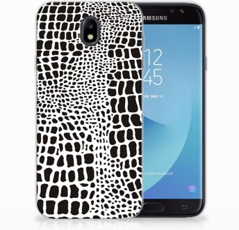 B2Ctelecom Samsung Galaxy J7 2017 | J7 Pro TPU siliconen Hoesje Slangenprint