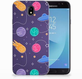 B2Ctelecom Samsung Galaxy J7 2017 | J7 Pro TPU siliconen Hoesje Space