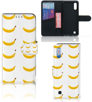 B2Ctelecom Samsung Galaxy M10 Book Cover Banana