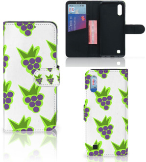 B2Ctelecom Samsung Galaxy M10 Book Cover Druiven