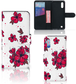 B2Ctelecom Samsung Galaxy M10 Hoesje Blossom Rood