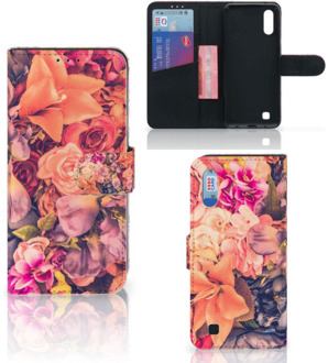 B2Ctelecom Samsung Galaxy M10 Hoesje Bosje Bloemen