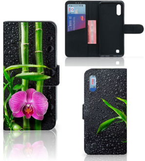 B2Ctelecom Samsung Galaxy M10 Hoesje Orchidee